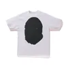 W780621 T-shirt da donna a manica corta moda di strada da uomo T-shirt in cotone girocollo con grafica manica corta
