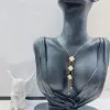 Новые дизайнерские ожерелья с подвесками для женщин 4/четырехлистный клевер-медальон ожерелье Высококачественные дизайнерские ювелирные изделия из 18-каратного золота, подарок для девочек