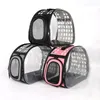 Cat Carriers 2023 Space Transparent Carrier Bag Breathable Pet Small Dog Backpack Travel Cage Handbag For Kitten