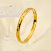 Bangle الأنيقة 18 كيلو الذهب مطلي بالفولاذ المقاوم للصدأ الحجر الحجر المعبدة سوار مشبك النجمة للنساء المجوهر