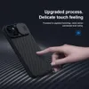 for iPhone 15 Case with Camera Cover,Slim Fit Thin Polycarbonate Protective Shockproof Cover with Slide Camera Cover, Upgraded Case for Apple iPhone 15 6.1inch Black