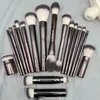 Makeup Tools Zandloper Borstel Set Intrekbare Kabuki Poeder Blush Naadloze Afwerking Foundation Oogschaduw Borstels 231006