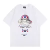 Fashion men's wear Kith new summer Korean version loose ins fashion short sleeve T-shirt high street hot air balloon and women's couple's tops