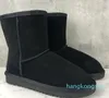 Fur Pluszowe buty śniegu damskie tazz fur slajdes klasyczny Ultra Mini Platform But Tasman Slipon les petites zamszowa mieszanka wełny