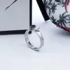 Beset qualit prata banhado a ouro anel de liga de alta qualidade anéis para mulher designer de moda simples personalidade jóias supply245r