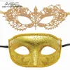 Maschere per feste Donna Uomo Sexy Gentleman Masquerade Prom Mask Halloween Party Costume Cosplay Decorazione di nozze Puntelli per coppia Maschera divertente Q231009