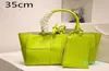 Kvinnor arcos virkning shopping väskor 2 bit totes handväskor läder slättpåse kors kropp vanlig färg toppkvalitet