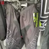 Otras prendas de vestir Nuevos pantalones de motocross Traje Negro Hombres MX MTB Conjuntos Combos Moto Equipo Enduro Racing Ciclismo Conjunto Todoterreno Dirt Bike Ropa L231007