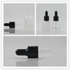 15 ml Glas klar gefrostet Ätherisches Öl Tropfflasche Drop Liquid Pipette Gläser Kosmetikverpackung Schneller Versand F1126 Ugcvv