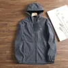 Arc Rüzgar Geçirmez Ceket Erkek Kapşonlu Cardigan Su Geçirmez Rüzgar Dergisi Tasarımcı Feriyeti Sweatshirt Beta LT Serisi Açık Yumuşak Kabuk Ceketleri İşleme Hoodie 3xl