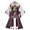 Genshin Impact Yae Miko Cosplay Kostuum Guuji Yae Fancy Dress Volledige Set Uniform Outfit Pruik Hoofddeksels Schoenen Props Game Suitcosplay