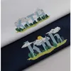 Moda masculina wear KITH MONDAY PROJECT CLOUD TEE Cloud manga curta verão novo