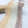 Beads Natural Freshwater Pearl 6-7m High Quality High-gloss Rice-shaped Pearls Handmade DIY Bracelets Necklaces Earrings Jewelry