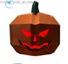 Party Masks Cosplay Mascaras Halloween LED Mask Costume Pumpkin Lamp Diy 3D Paper Papercraft Christmas Chameleon Toys Party Slipknot Mask Q231007