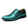 Chaussures habillées Taille 38-48 Hommes Faits à la main Style Brogue Paty Cuir Appartements de mariage Oxfords Formel