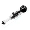 8 inch Glass Hookah Smoking Cooling Pipe Freeze Tubes HAND PIPEs Shisha US STOCK