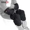 肘の膝パッドWOSAWEモーターサイクルモトクロス膝パッド肘プロテクター