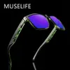 Lunettes de soleil Frames MuseLife Lunettes de soleil Unisexe Square Vintage Sun Verres de soleil Famous Brand Sunglases Polaris Sunglasses Feminino 231006