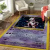 Tapis mode Anime carte zone tapis cadeau 3D imprimé chambre tapis sol anti-dérapant grand tapis décoration de la maison Style-1 231006