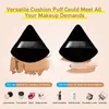 Svampar Applicators Cotton 6 PCS Velvet Triangle Powder Puff Make Up Face Eyes Contouring Shadow Seal Cosmetic Foundation Makeup Tool 231007