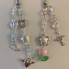 Keychains Tulip Matching Phone Charm Angel Keychain