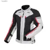 Autres vêtements Vestes de moto Hommes Veste d'équitation de motocross avec armure Protections de protection de moto Équipement imperméable 600D Oxford Racing JacketL231007