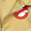 Tema Costume Kid Halloween Arriva Film Tema Ghostbusters uniforme Cosplay Abbigliamento Tuta Borsa Adatto per adulti e 3-15 anni BambiniL231007