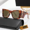 Gafas de sol de diseñador de moda premium Gafas de sol en la playa Mujeres Mujeres más de 30 colores disponibles