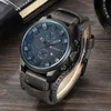 Relojes CURREN deportivos de primera marca para hombre, relojes masculinos con fecha, reloj deportivo militar, correa de cuero, reloj de cuarzo para hombre, regalo 8225 21290O