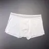 5 unids/lote Sexy Diseñador de Lujo Nueva Ropa Interior Para Hombre Calzoncillos Boxer Shorts Diseñador de Lujo Hombres Vintage Algodón Cueca Boxers Suave Hombre Adulto Gay Boxer Short