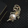 Broszki drobne perłowe mikro-pozytywne garnitur Ubranie broszka