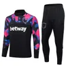 22 23 24 Soccer Tracksuit L. Paqueta West Scamacca Rice Kits Lanzini Antonio Hams Noble Vlasic United Bowen Whu Football Tracksuit Benrahma Men Men Equipmen Wests Hams