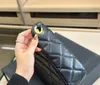 Kanal 23Hobo Designer axelväska Luxury Tote Bag Luxurys handväskor äkta läder crossbody lady clutch väskor kedja väska*23 cm