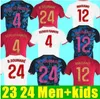 Sevilla Sergio Ramos 2023 2024 Sevillas voetbalshirts finale L.OCAMPOS SUSO JONG Maillot GUDELJ K.REKIK TECATITO MUNIR RAFA heren kinderkit 23 24 kwaliteit voetbalshirt