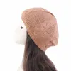 New Women Casual Plain Color Knitted Beret Hat Winter Warm Vintage Wool French Artist Beanie Cap Painter Hat Girls Acrylic Hat