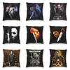 Kudde Michael Myers Halloween Horror Movie Square Throw Case Home Decor 3D Printing Cover för soffa Fashion Pillowcover