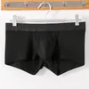 Underbyxor Sexiga män Öppna Front Underwear Boxers Shorts Penis Pouch Mjuka trosor Cuecas Calzoncillos Hombre Boxer