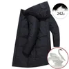 Parkas en duvet pour hommes manteaux pour hommes de Style moyen Original de haute qualité duvet de canard blanc manteau en duvet pour hommes Foux jeune homme manteau d'hiver pour hommes vestes bouffantes 231005