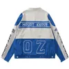 Mens Jaquetas Y2K Retro Legal Uniforme de Beisebol Destacável Jaqueta de Motocicleta Homens Mulheres Casuais Soltas Jaquetas de Motociclista Hip Hop Harajuku Casacos 231007