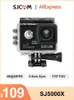 Väderbeständiga kameror SJCAM SJ5000X Elite Action Camera 4K 24fps 2K 30fps WiFi Diving 30m Waterproof Gyro Anti Shake Helmet Sprots DV 231007