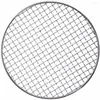 Tools Round BBQ Grill Net Multi-Purpose Stainless Steel Grid Wire No Foot 20cm Rack Barbecue