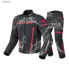 Outros Vestuário HEROBIKER À Prova D 'Água Jaqueta de Motocicleta Homens Jaqueta de Moto Wearable Motociclista Equitação Terno de Corrida Body Armor ProtectionL231008