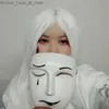 Maski imprezowe anime tian guan ci fu bai wuxiang cosplay maska ​​niebo błogosławieństwo urzędnika Sad and Could Full twarz Maski Halloweenowe statek Q231007