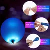 Party Masks 50/100st Balloon Light Round Ball LED Balloon Light White Mini Flash Lamps For Lantern Christmas Party Home Decoration Lighting Q231007