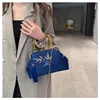 Sac style chinois porté avec cheongsam, Hanfu, sac doré, sac à main, noeud bambou 231007