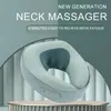 Andere massageartikelen Nekmassageapparaat Rugmassageapparaat voor verlichting van nekpijn Opblaasbaar schoudermassageapparaat met oplaadbaar en draadloos kussen voor op reis 231006