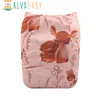 Pieluchy z tkaniny alvababy wielokrotne użycie pieluszki pieluszki pieluszki dla dzieci 3-15 kg z 1PC wkładką 231006