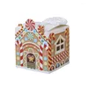 Gift Wrap 50st Christmas Boxes Chocolate Candy Cookie Packaging Box Bag S For Home Navidad År 2023