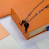 Letterketting met sleutelhanger, ketting, mode-persoonlijkheidsketting voor mannen en vrouwen308h