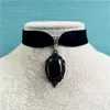 Colliers gothiques camée pendentif collier de velours pour femmes mode païenne sorcellerie bijoux filles cadeaux créatifs ras du cou 231006